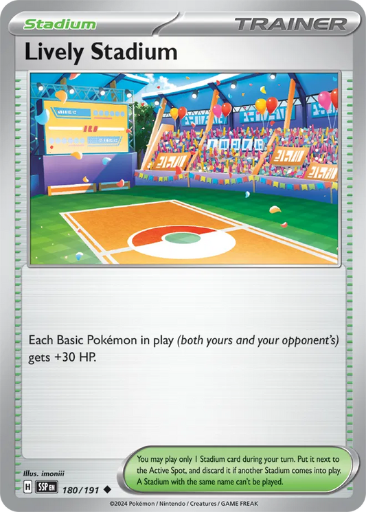 Lively Stadium (180/191) [Surging Sparks]