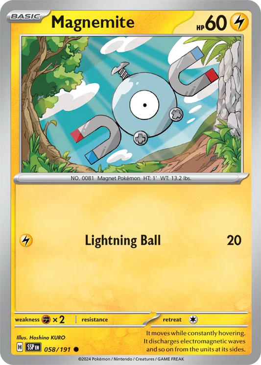Magnemite (058/191) [Surging Sparks]