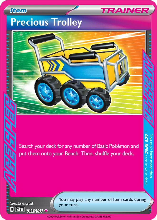 Precious Trolley (185/191) [Surging Sparks]