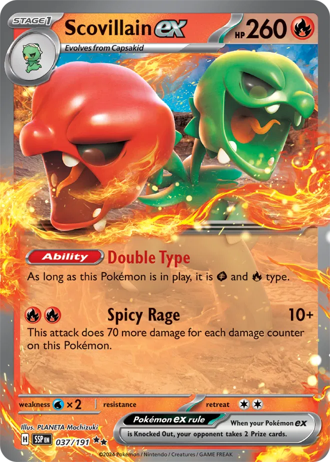 Scovillain ex (037/191) [Surging Sparks]