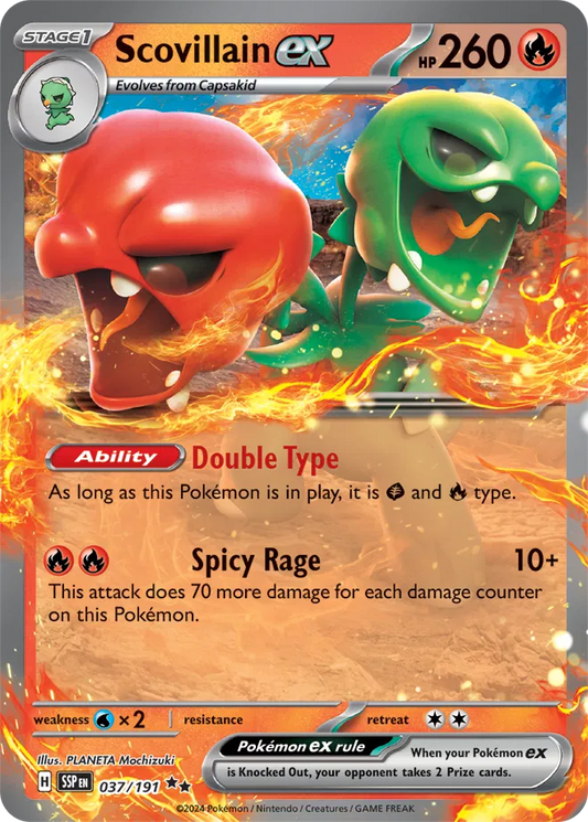 Scovillain ex (037/191) [Surging Sparks]