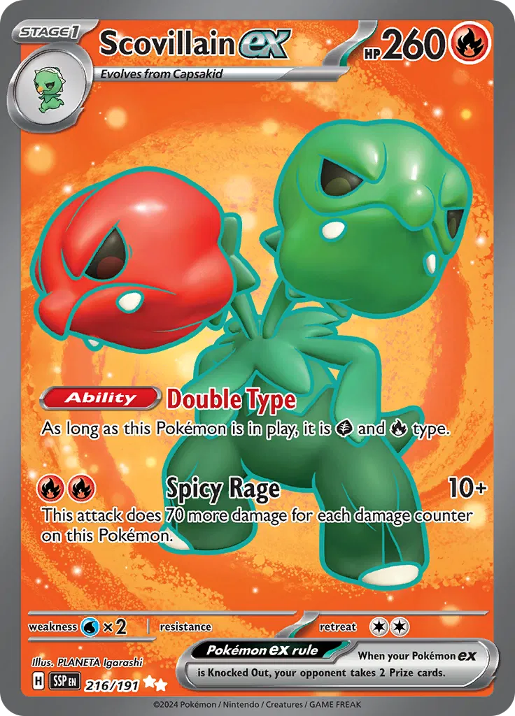 Scovillain ex (216/191) [Surging Sparks]