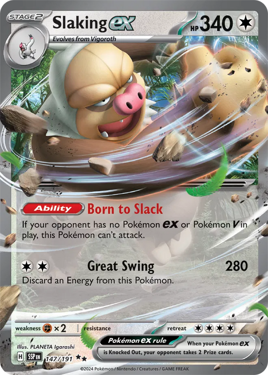 Slaking ex (147/191) [Surging Sparks]