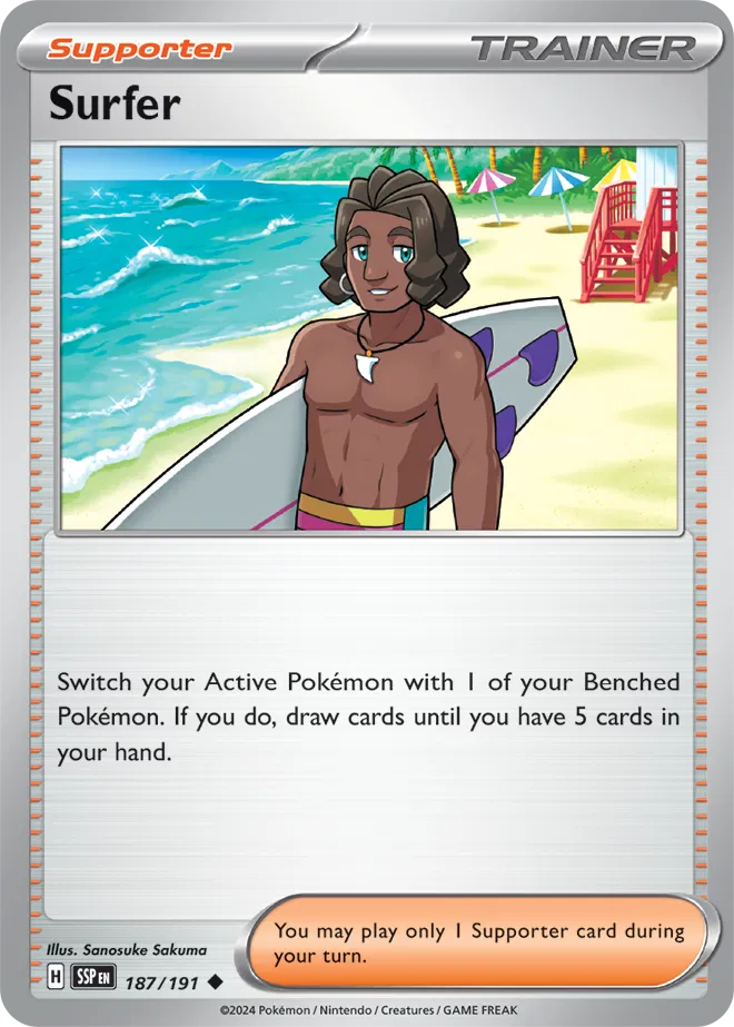 Surfer (187/191) [Surging Sparks]