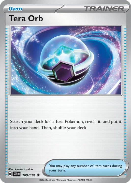 Tera Orb (189/191) [Surging Sparks]