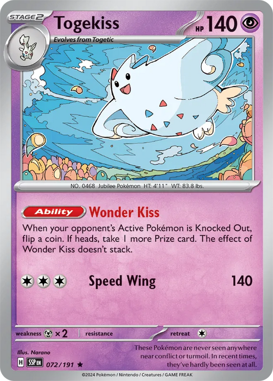 Togekiss (072/191) [Surging Sparks]