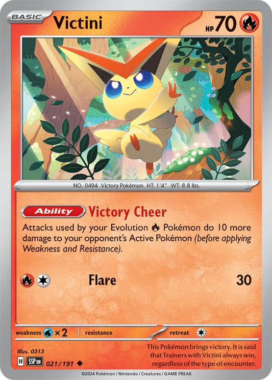 Victini (021/191) [Surging Sparks]
