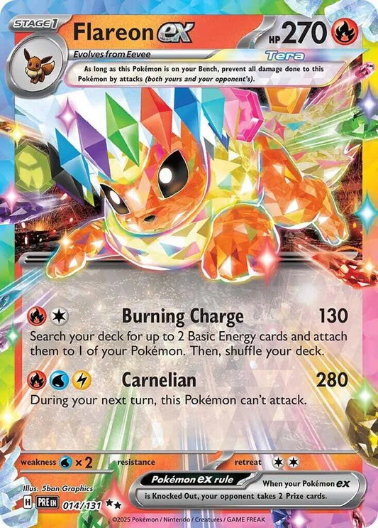 Flareon ex (014/131) [Prismatic Evolutions]