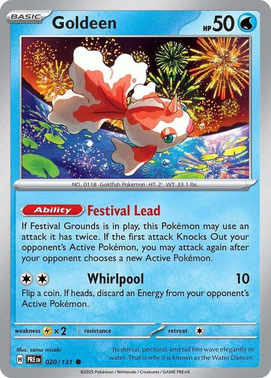 Goldeen (020/131) [Prismatic Evolutions]