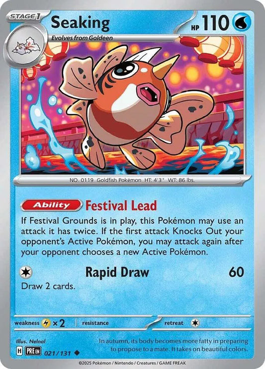 Seaking (021/131) [Prismatic Evolutions]