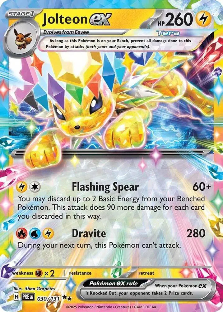 Jolteon ex (030/131) [Prismatic Evolutions]