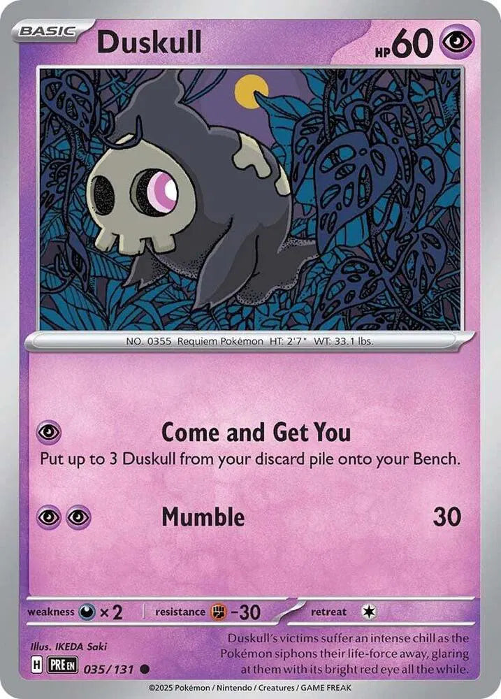 Duskull (035/131) [Prismatic Evolutions]