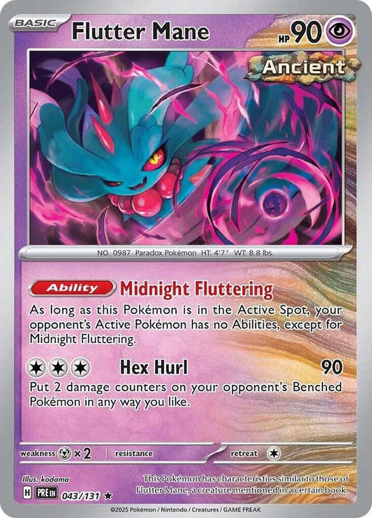 Flutter Mane (043/131) [Prismatic Evolutions]