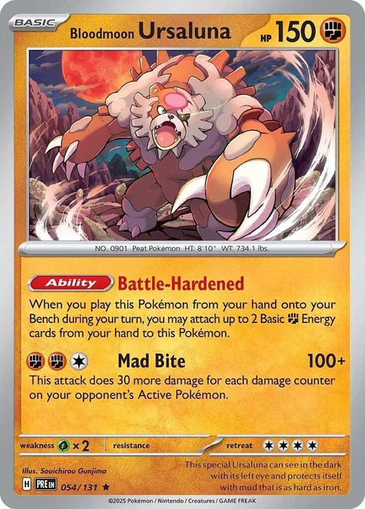 Bloodmoon Ursaluna (054/131) [Prismatic Evolutions]