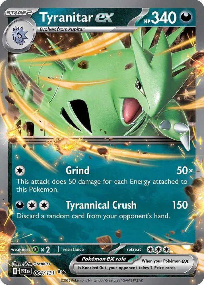 Tyranitar ex (064/131) [Prismatic Evolutions]