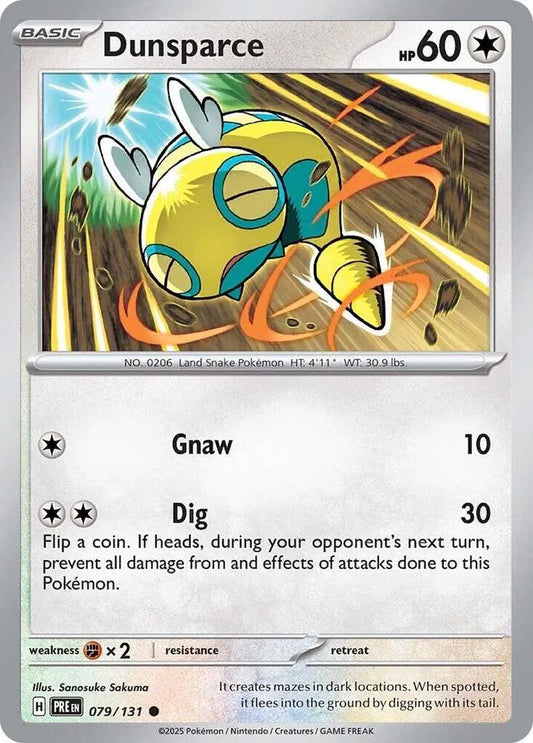 Dunsparce (079/131) [Prismatic Evolutions]