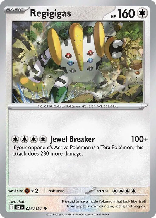 Regigigas (086/131) [Prismatic Evolutions]
