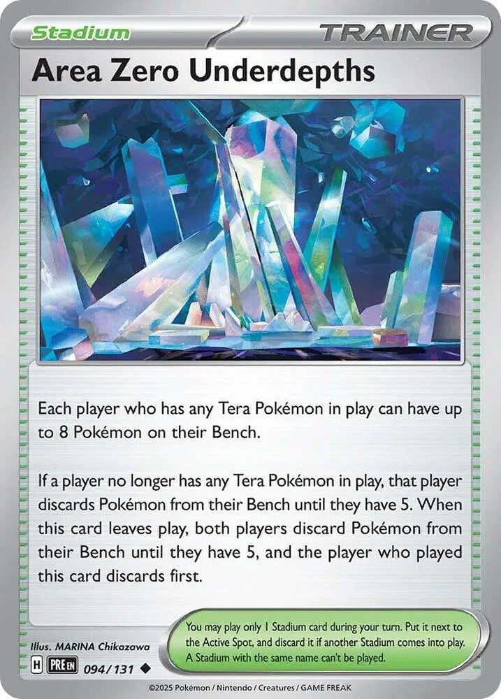 Area Zero Underdepths (094/131) [Prismatic Evolutions]