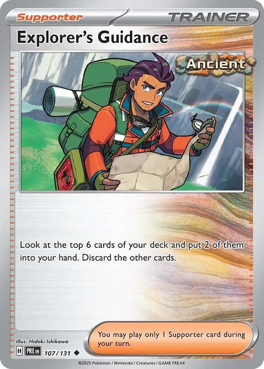 Explorer's Guidance (107/131) [Prismatic Evolutions]