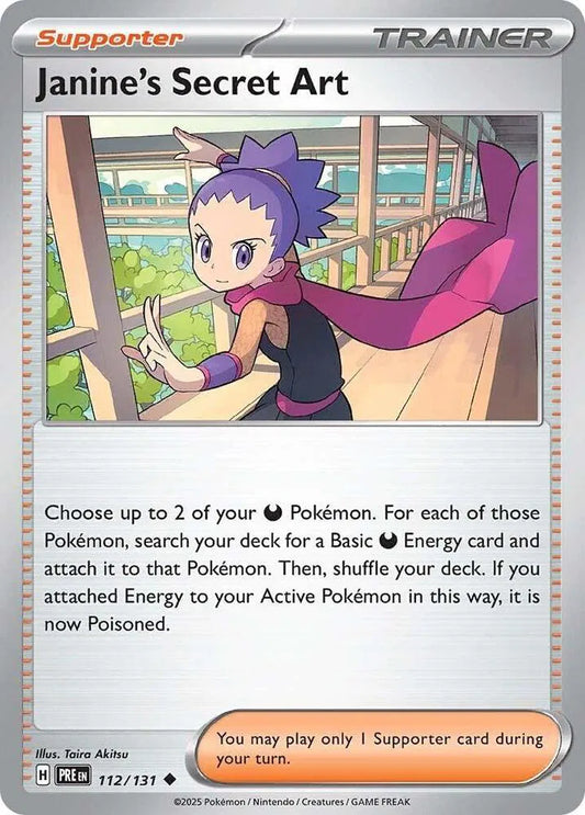 Janine's Secret Art (112/131) [Prismatic Evolutions]