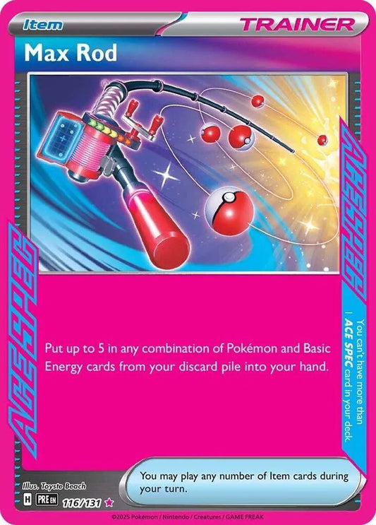 Max Rod (116/131) [Prismatic Evolutions]