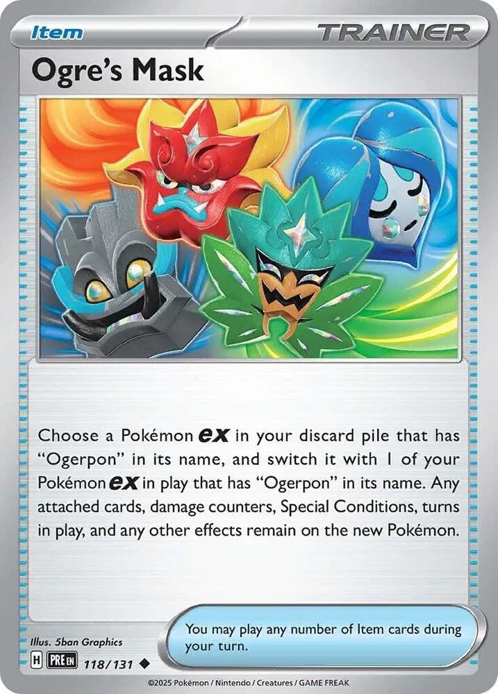 Ogre's Mask (118/131) [Prismatic Evolutions]