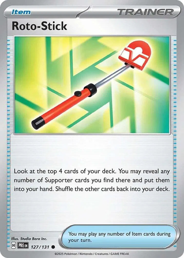 Roto-Stick (127/131) [Prismatic Evolutions]