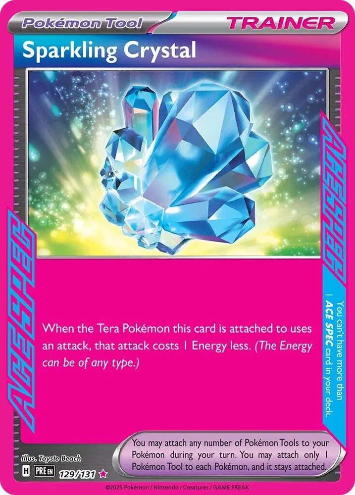 Sparkling Crystal (129/131) [Prismatic Evolutions]