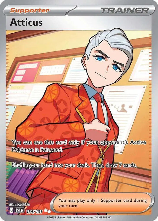 Atticus (134/131) [Prismatic Evolutions]