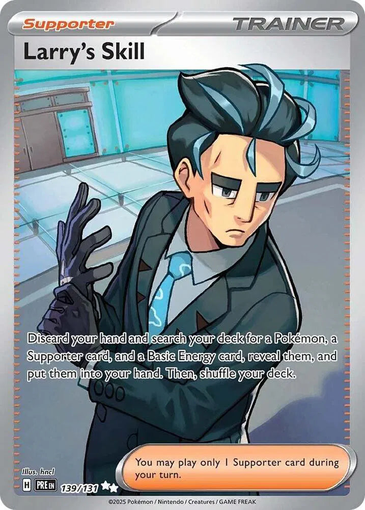 Larry's Skill (139/131) [Prismatic Evolutions]