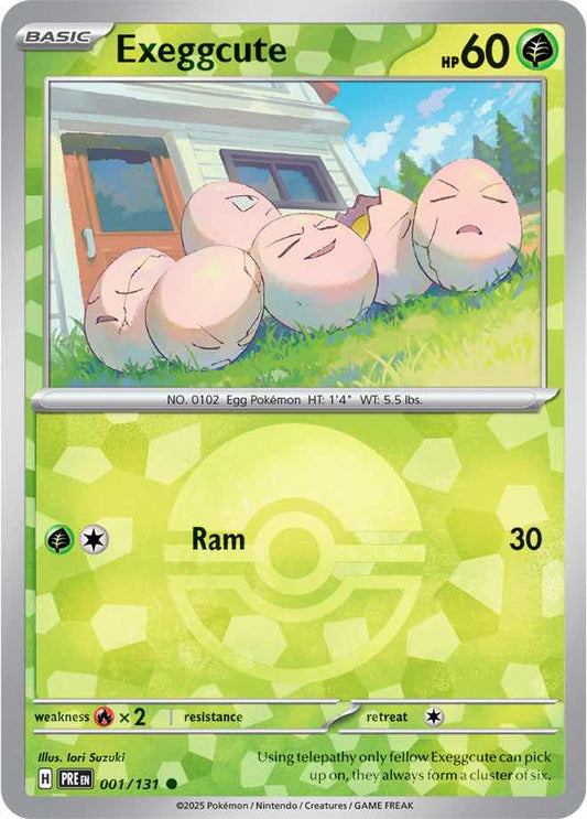 Exeggcute (Poke Ball Pattern) (001/131) [Prismatic Evolutions]