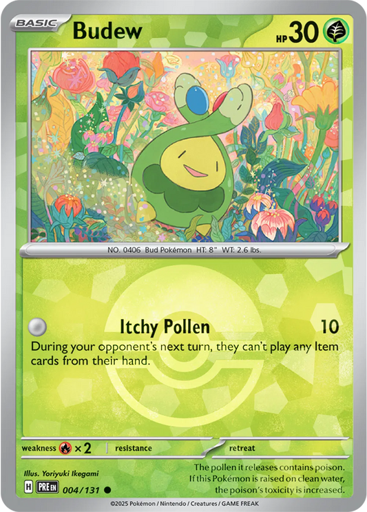 Budew (Poke Ball Pattern) (004/131) [Prismatic Evolutions]