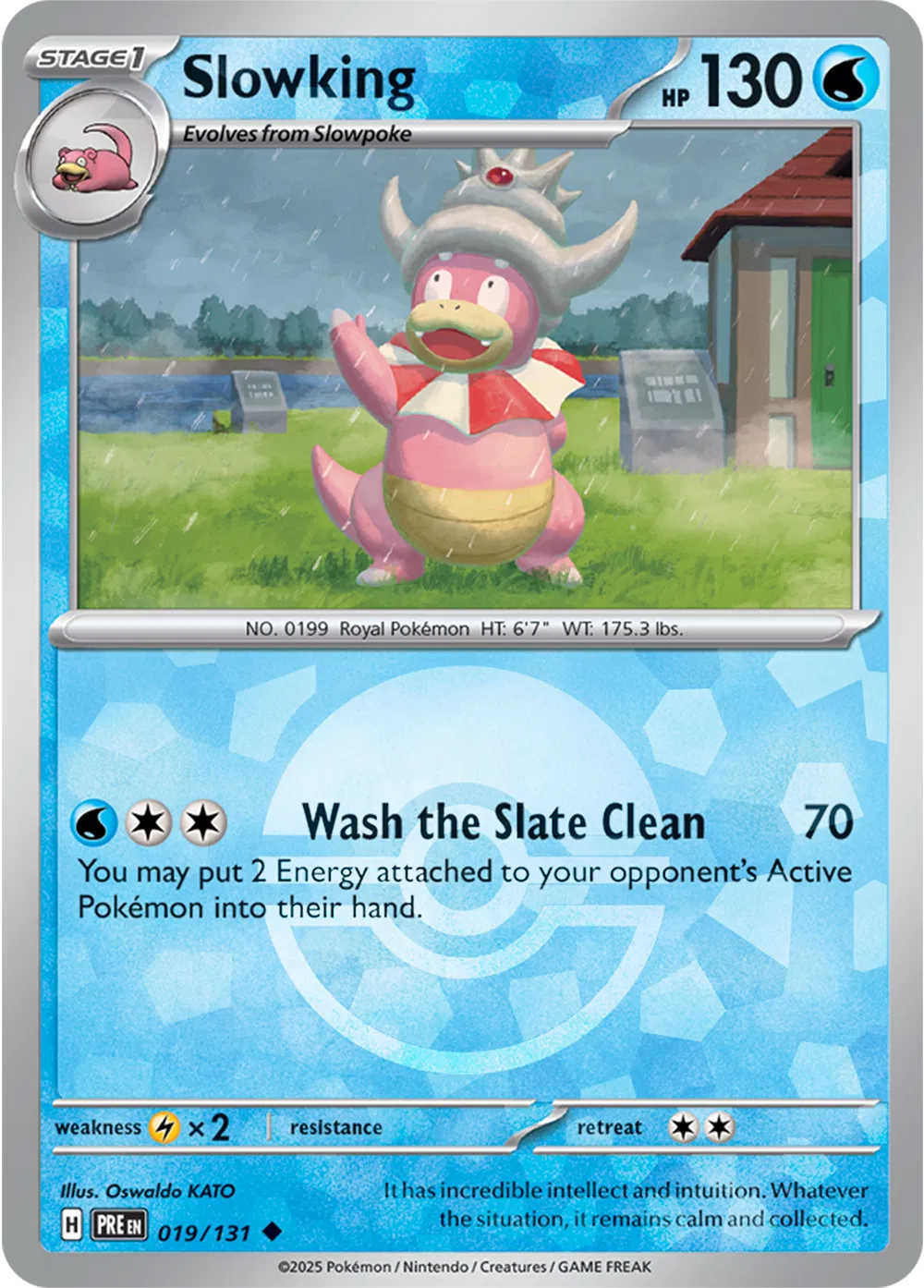 Slowking (Poke Ball Pattern) (019/131) [Prismatic Evolutions]