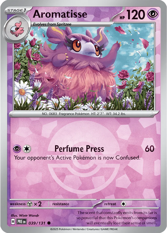 Aromatisse (Poke Ball Pattern) (039/131) [Prismatic Evolutions]