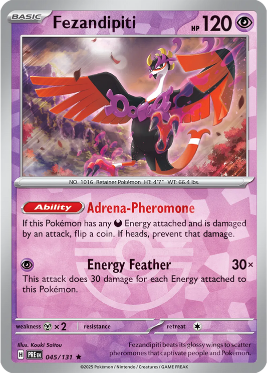 Fezandipiti (Poke Ball Pattern) (045/131) [Prismatic Evolutions]