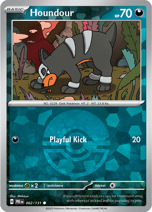 Houndour (Poke Ball Pattern) (062/131) [Prismatic Evolutions]