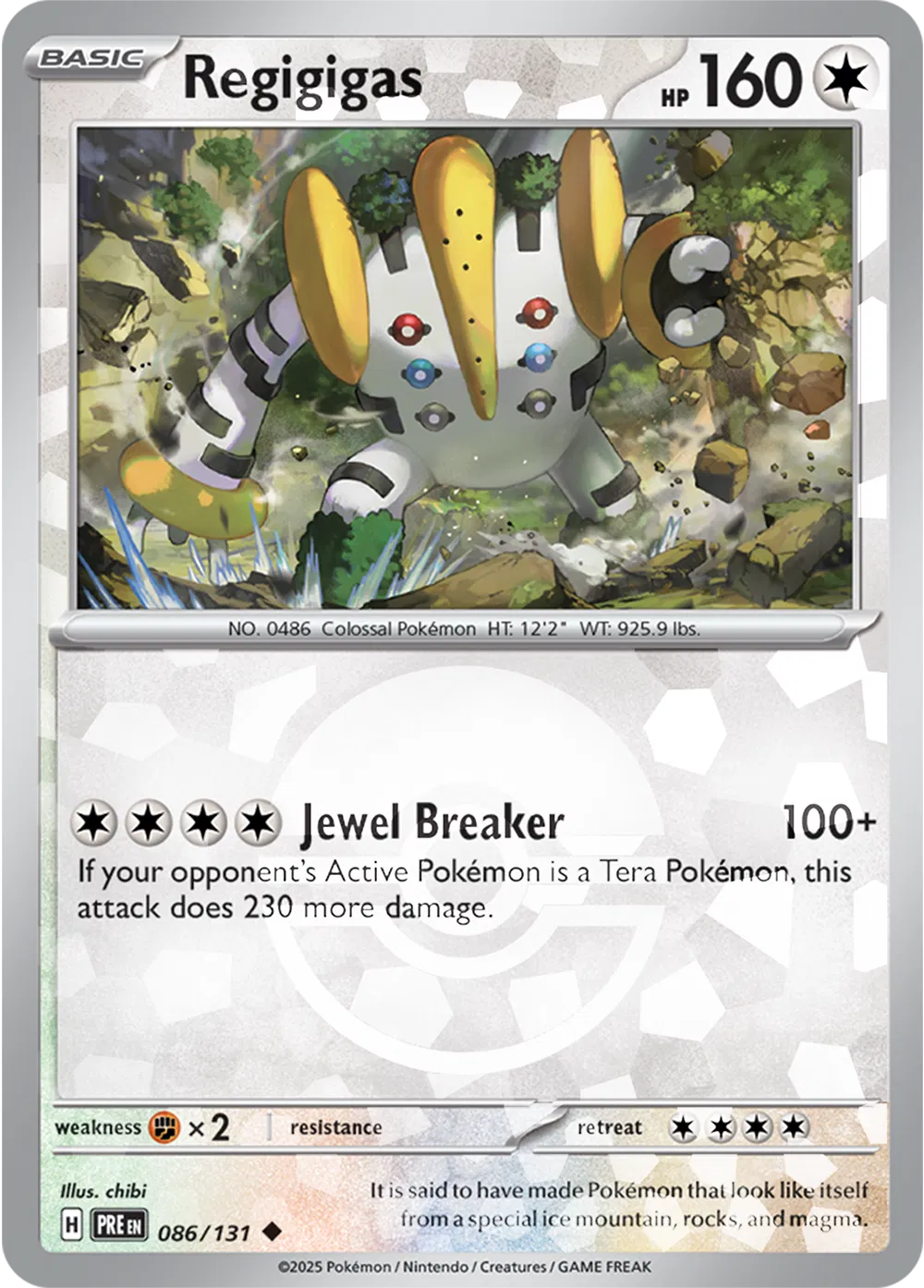 Regigigas (Poke Ball Pattern) (086/131) [Prismatic Evolutions]