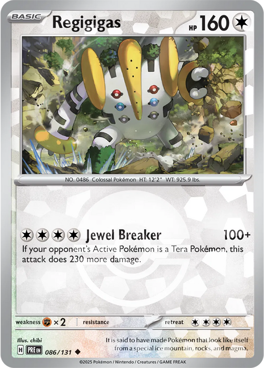 Regigigas (Poke Ball Pattern) (086/131) [Prismatic Evolutions]