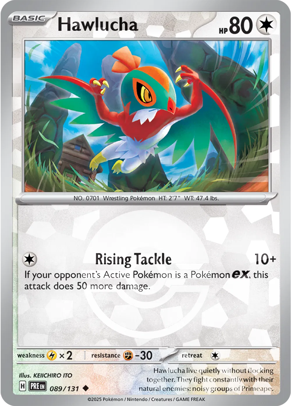 Hawlucha (Poke Ball Pattern) (089/131) [Prismatic Evolutions]