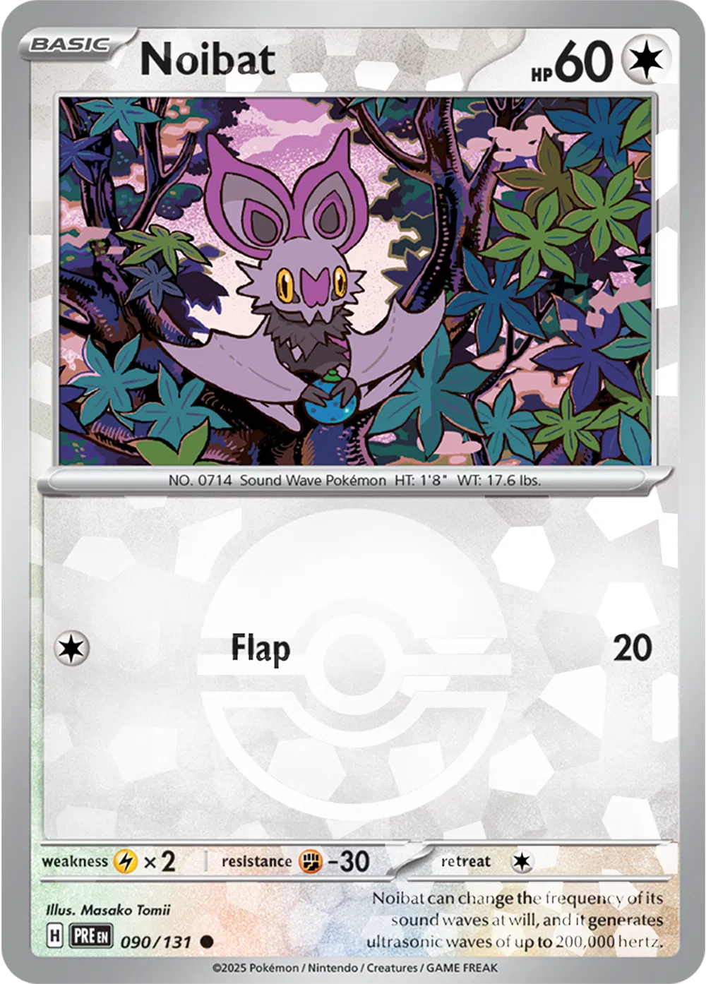 Noibat (Poke Ball Pattern) (090/131) [Prismatic Evolutions]