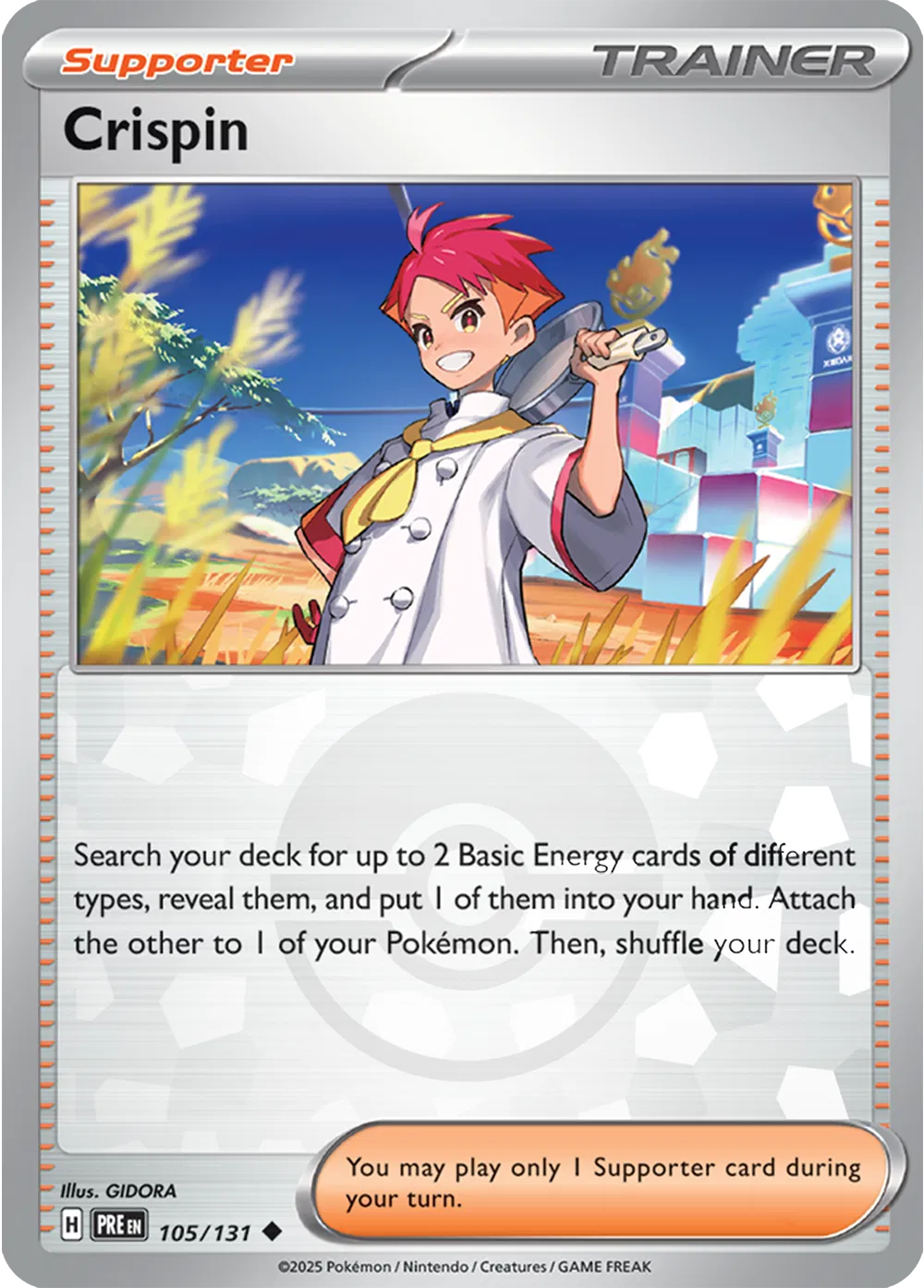 Crispin (Poke Ball Pattern) (105/131) [Prismatic Evolutions]