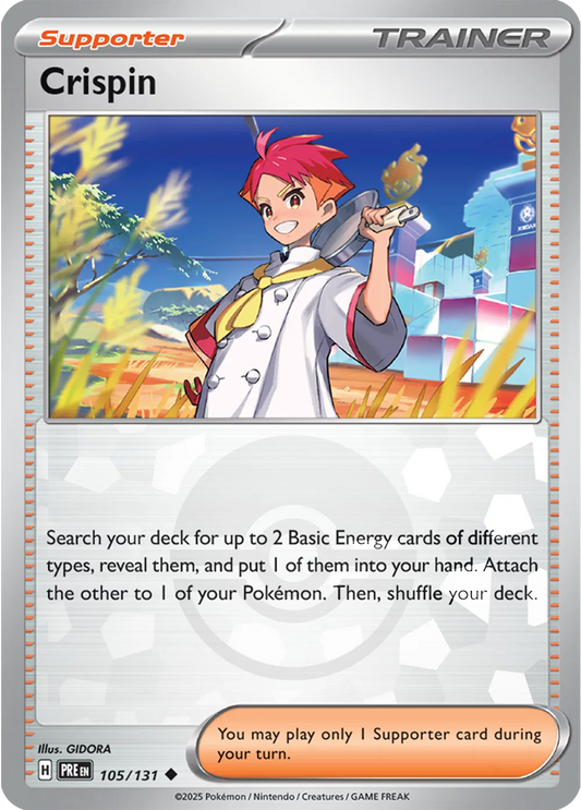 Crispin (Poke Ball Pattern) (105/131) [Prismatic Evolutions]