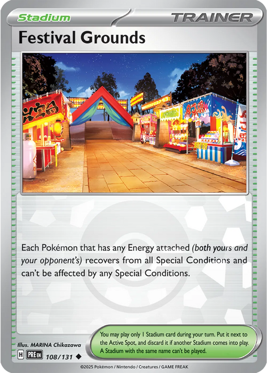 Festival Grounds (Poke Ball Pattern) (108/131) [Prismatic Evolutions]
