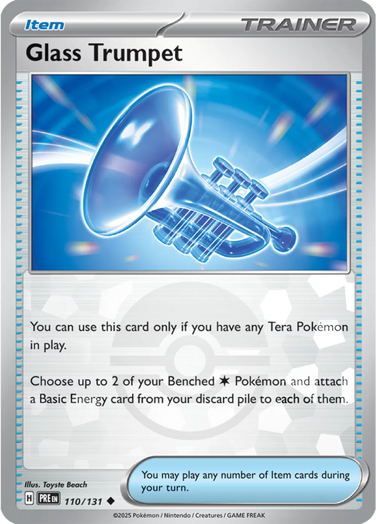 Glass Trumpet (Poke Ball Pattern) (110/131) [Prismatic Evolutions]
