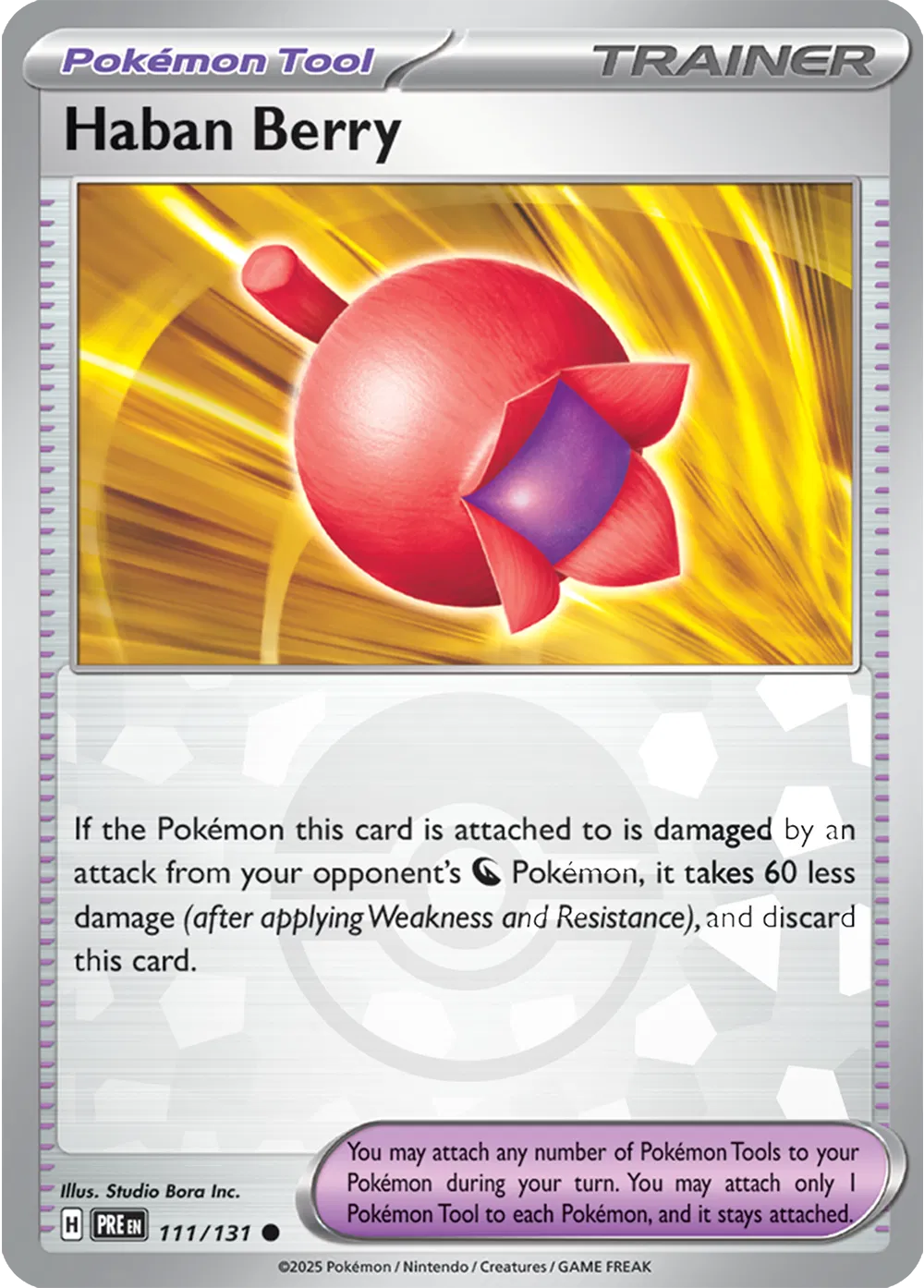 Haban Berry (Poke Ball Pattern) (111/131) [Prismatic Evolutions]