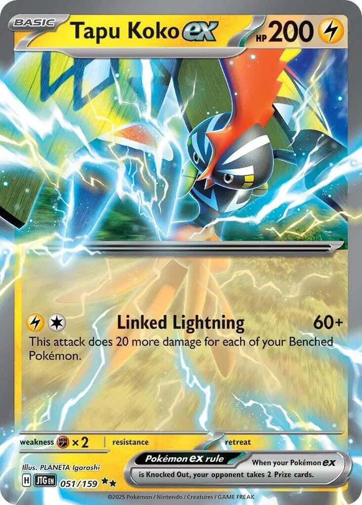 Tapu Koko ex (051/159) [Journey Together]