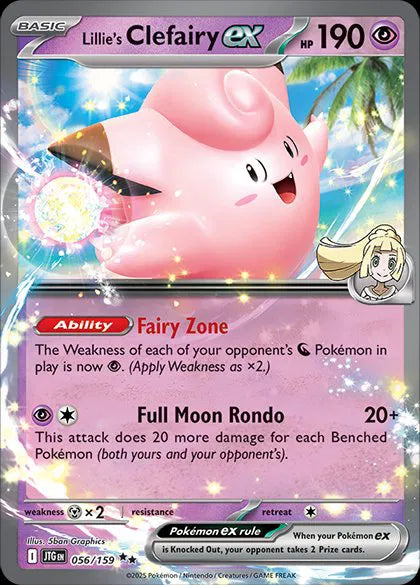 Lillie's Clefairy ex (056/159) [Journey Together]