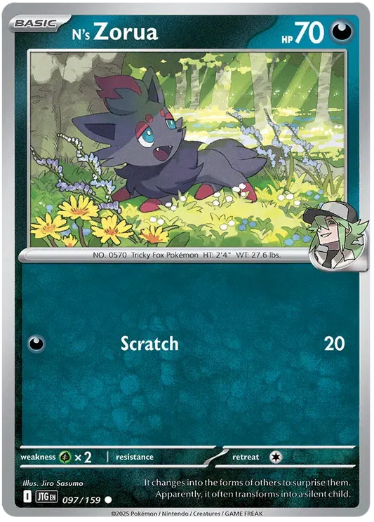 N's Zorua (097/159) [Journey Together]
