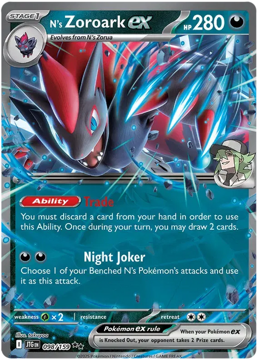 N's Zoroark ex (098/159) [Journey Together]
