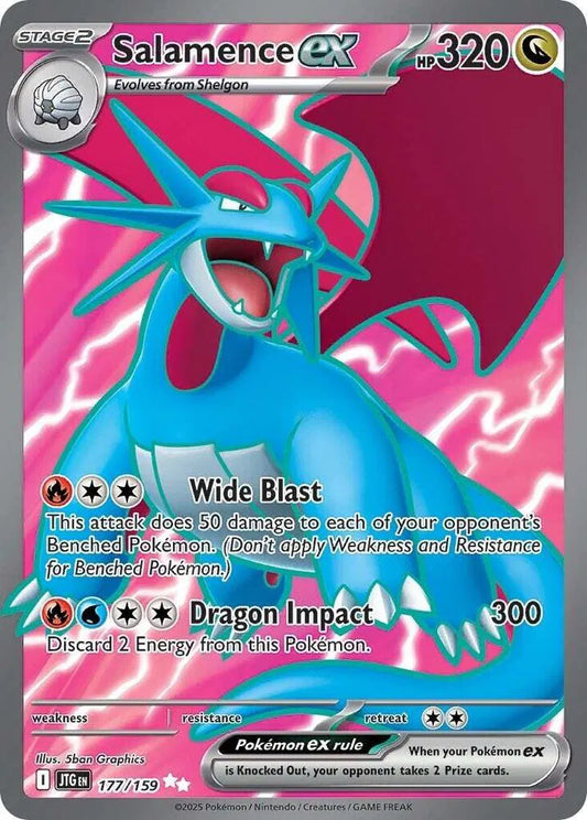 Salamence ex (177/159) [Journey Together]
